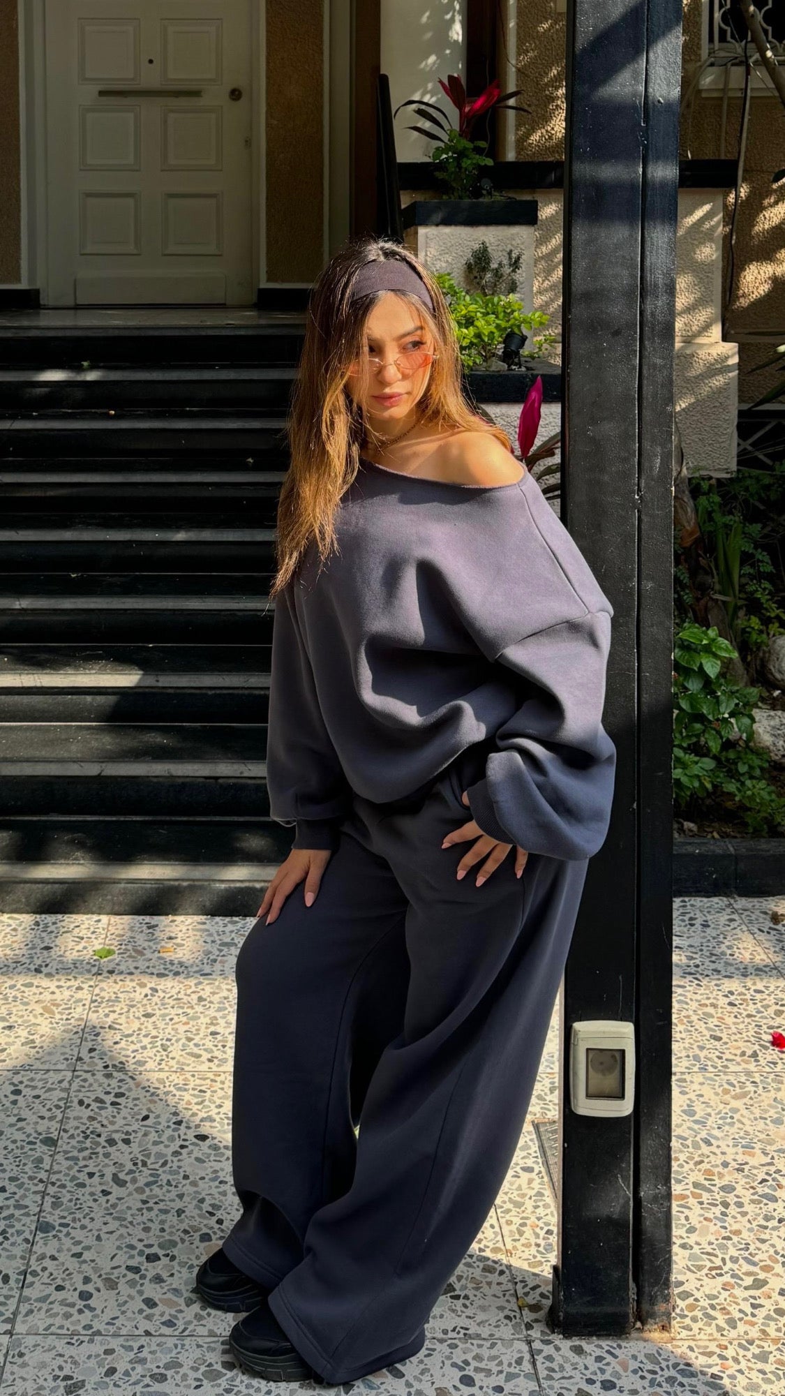 Luxe Duo Hoodie Boat-neck & Scoodie scarf