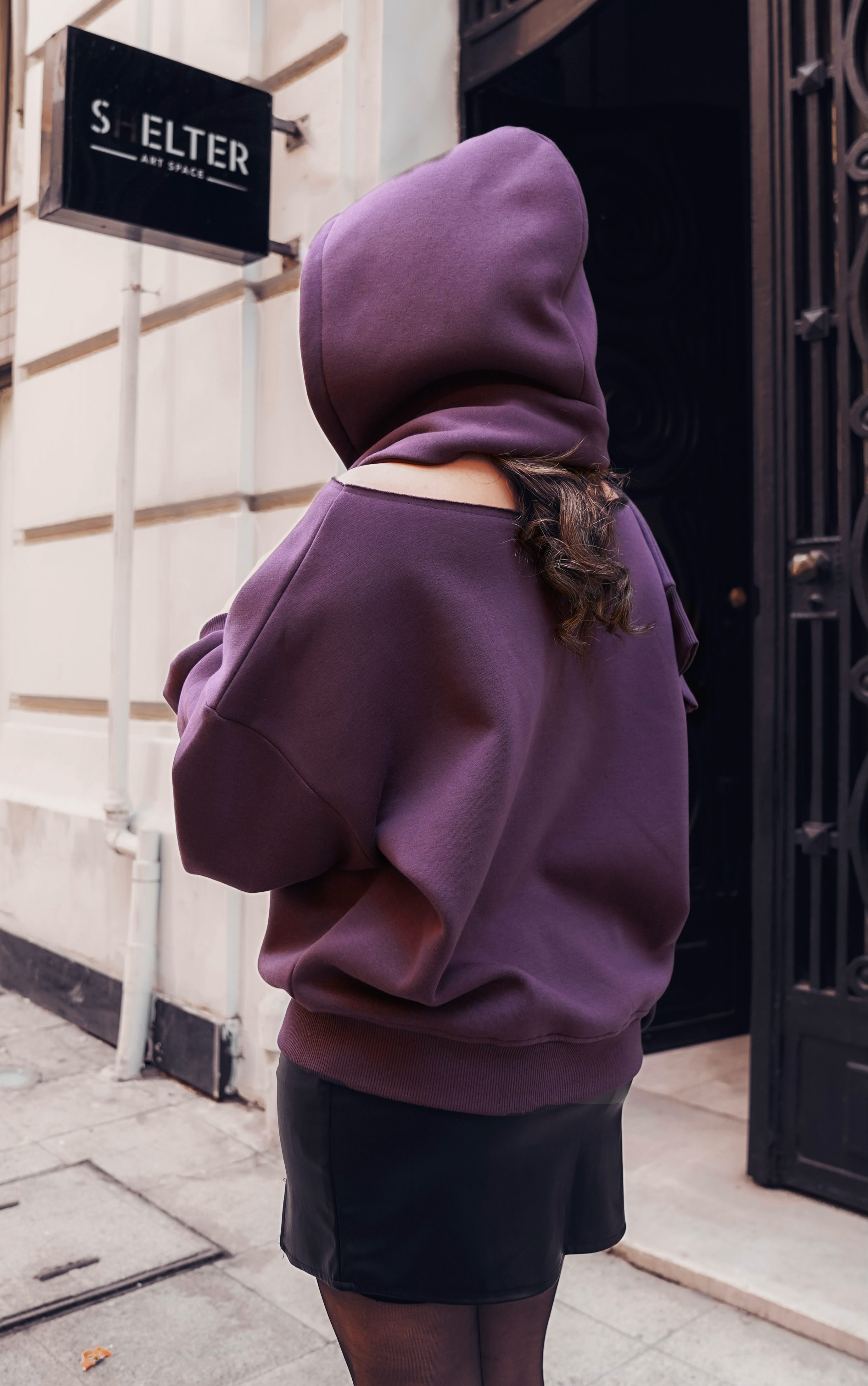 Luxe Duo Hoodie Boat-neck & Scoodie scarf