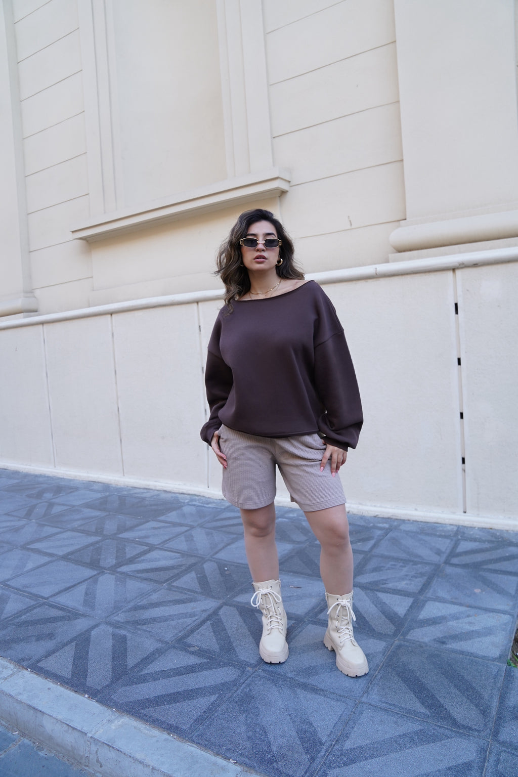 Luxe Duo Hoodie Boat-neck & Scoodie scarf