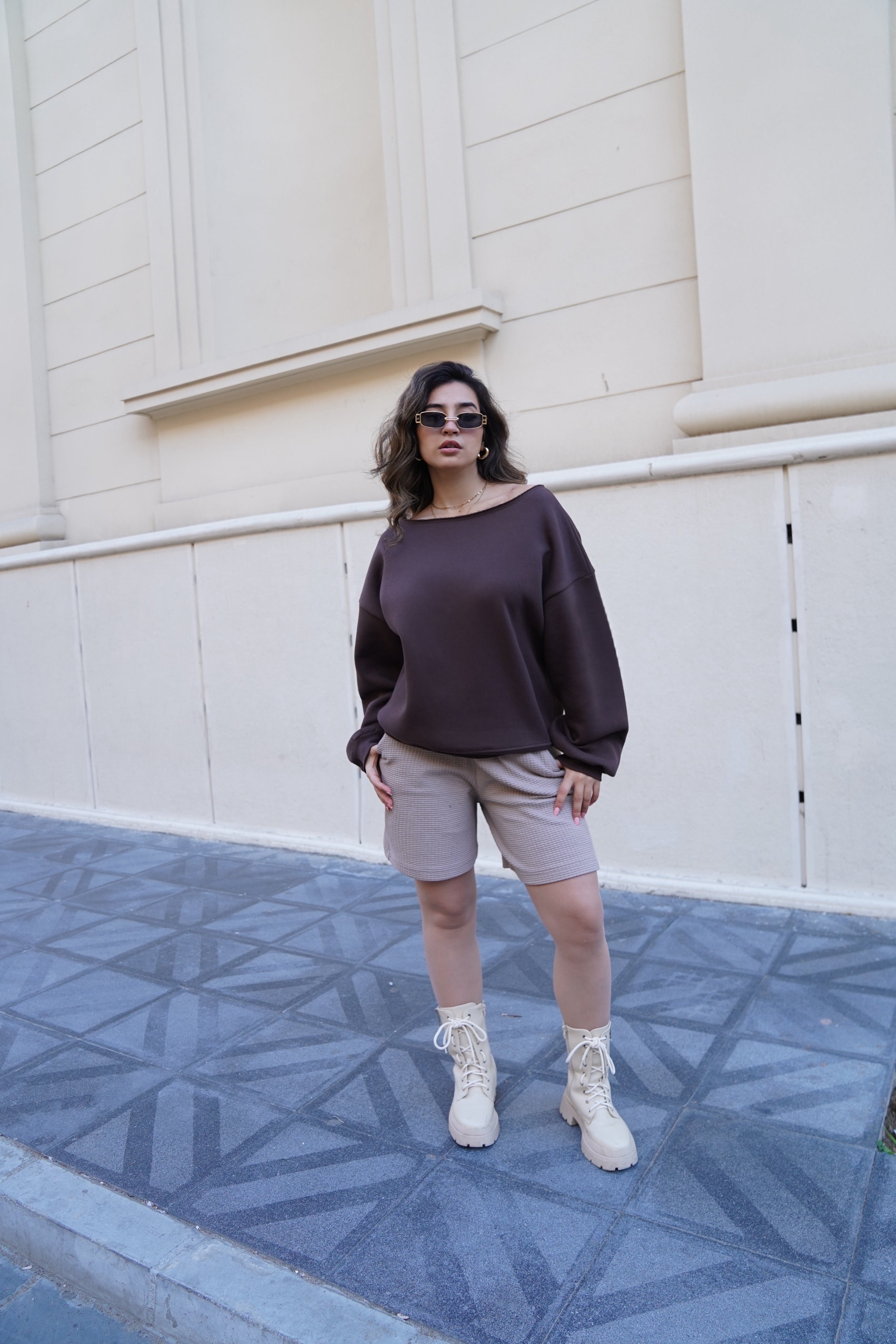 Luxe Duo Hoodie Boat-neck & Scoodie scarf