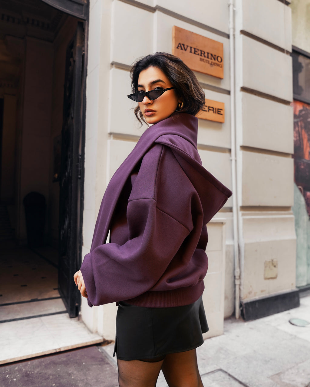 Luxe Duo Hoodie Boat-neck & Scoodie scarf