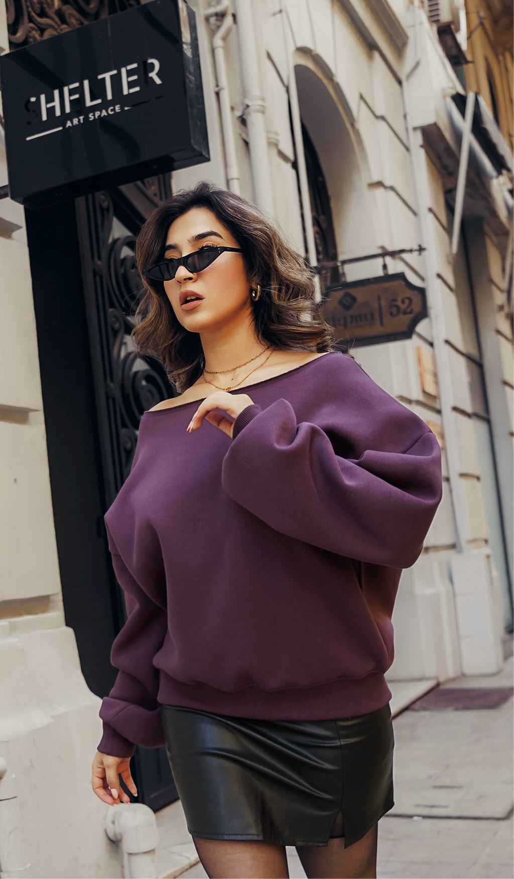 Luxe Duo Hoodie Boat-neck & Scoodie scarf