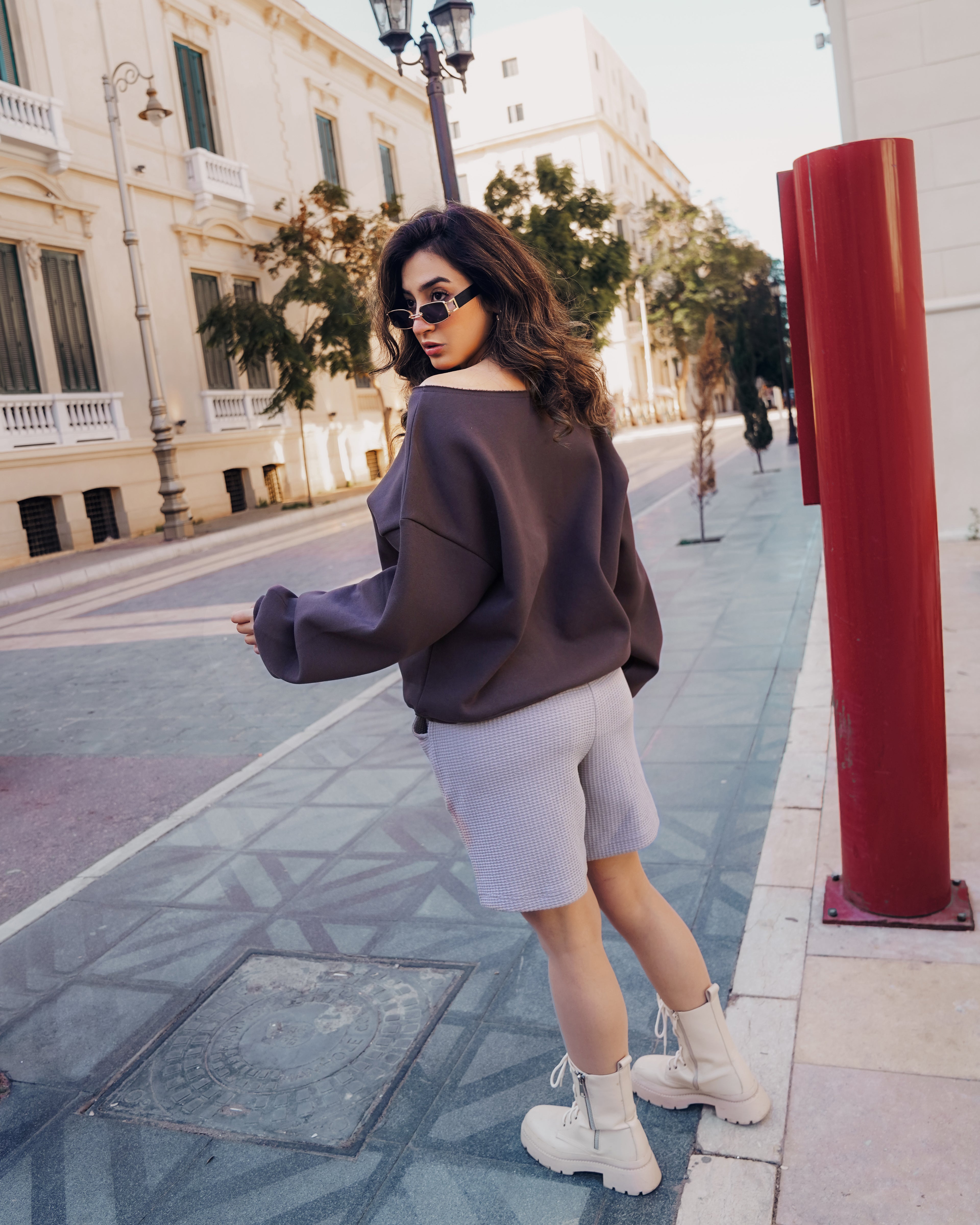 Luxe Duo Hoodie Boat-neck & Scoodie scarf