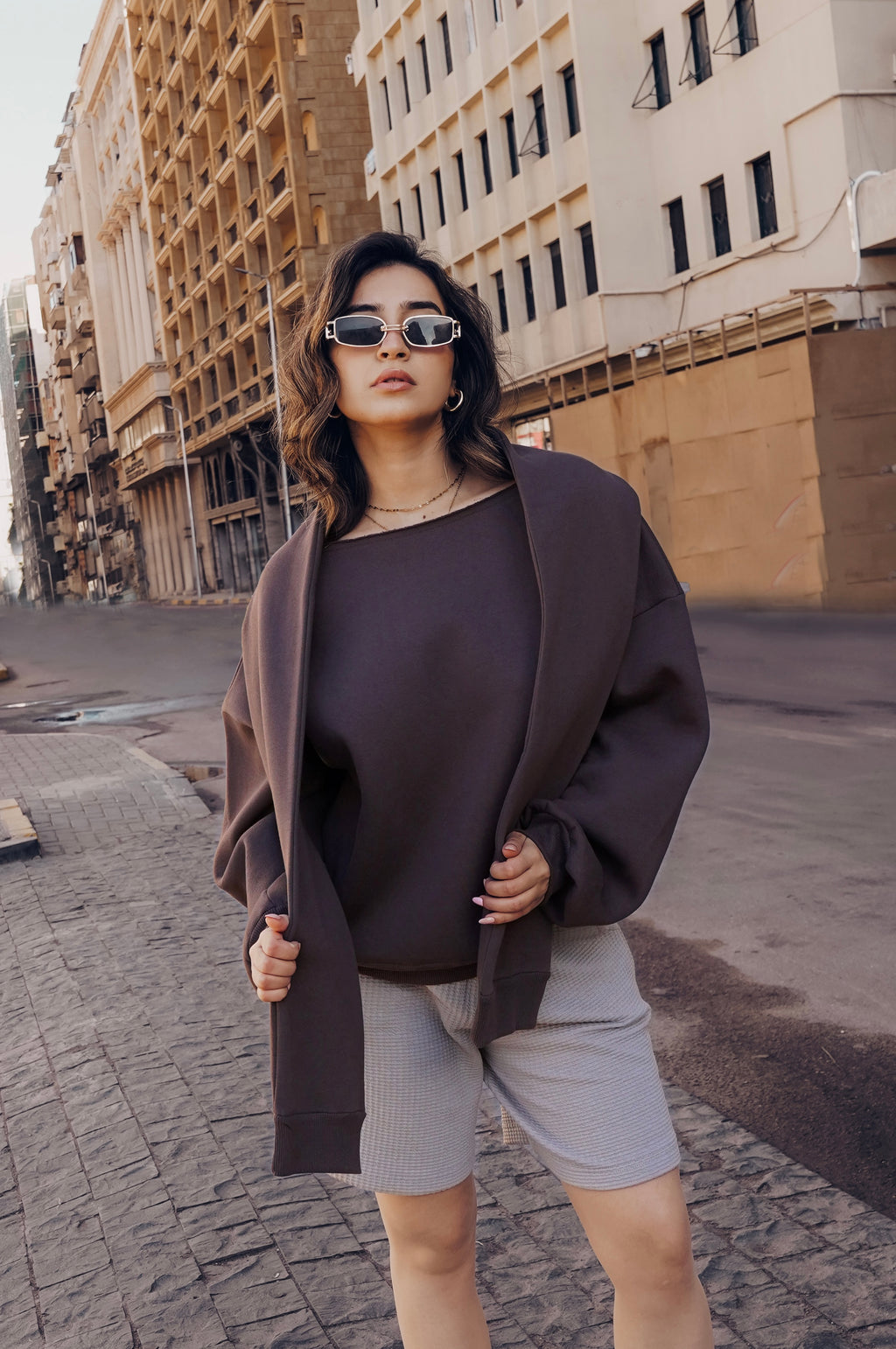 Luxe Duo Hoodie Boat-neck & Scoodie scarf