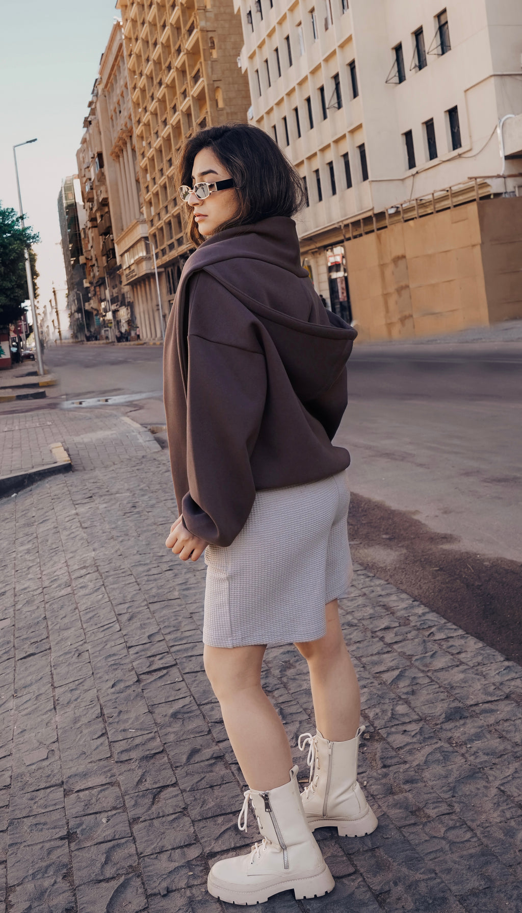 Luxe Duo Hoodie Boat-neck & Scoodie scarf