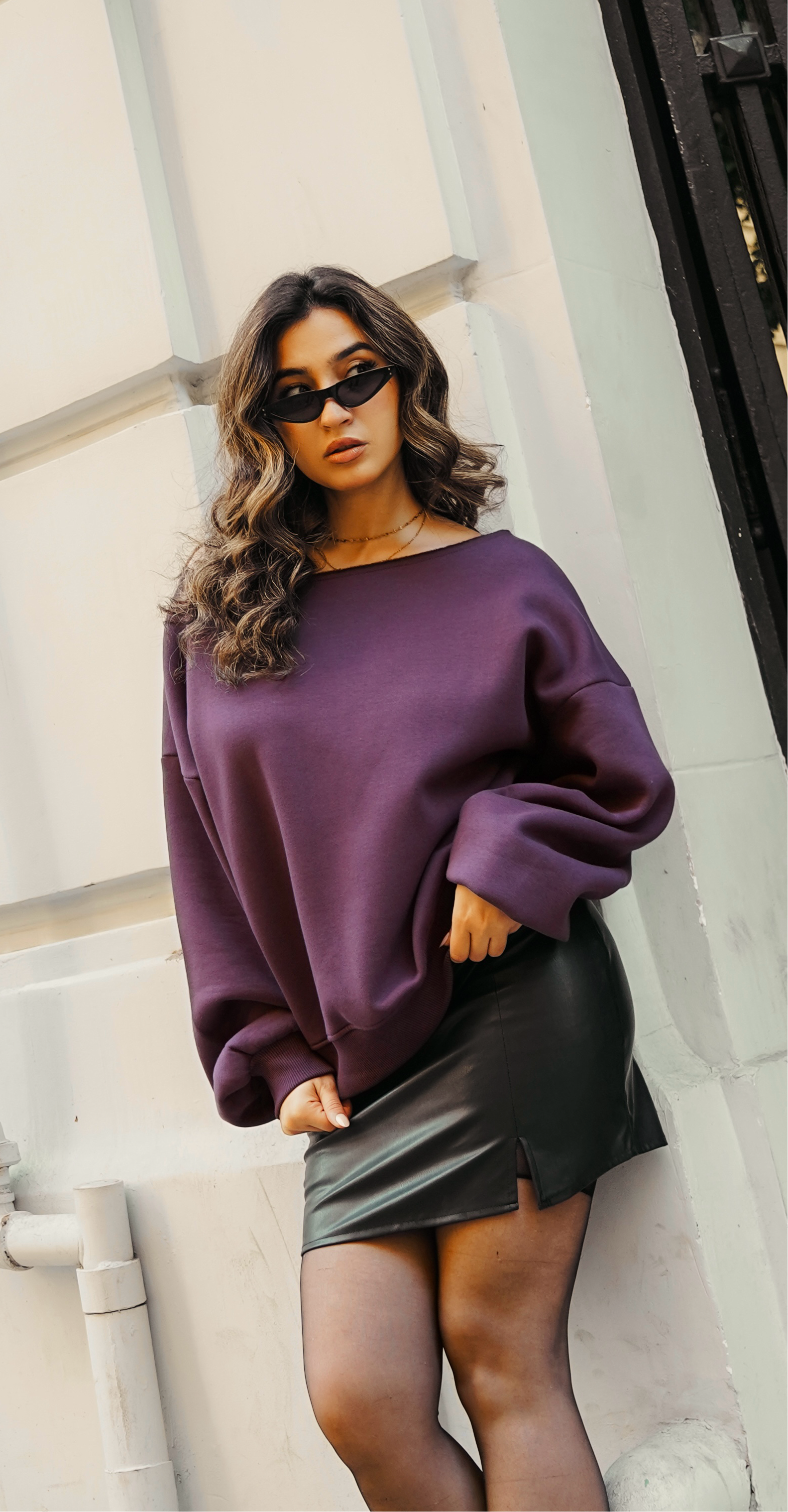 Luxe Duo Hoodie Boat-neck & Scoodie scarf