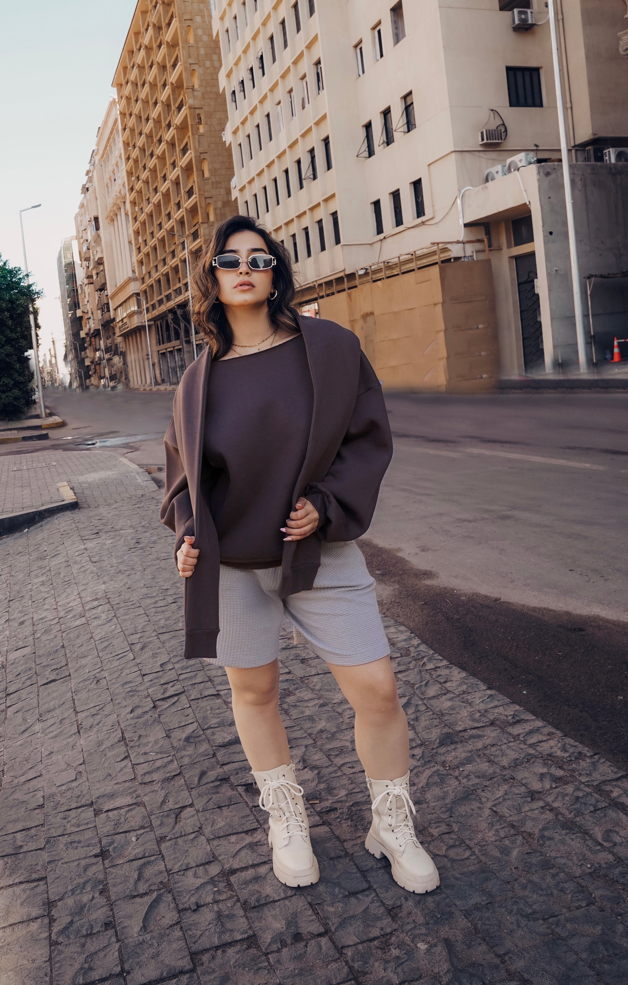 Luxe Duo Hoodie Boat-neck & Scoodie scarf