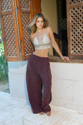 Tailored Tencel - Ruby Wine